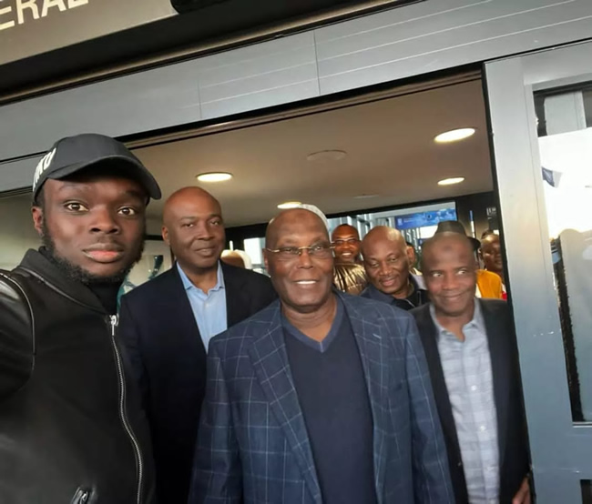 Atiku arrives in US6